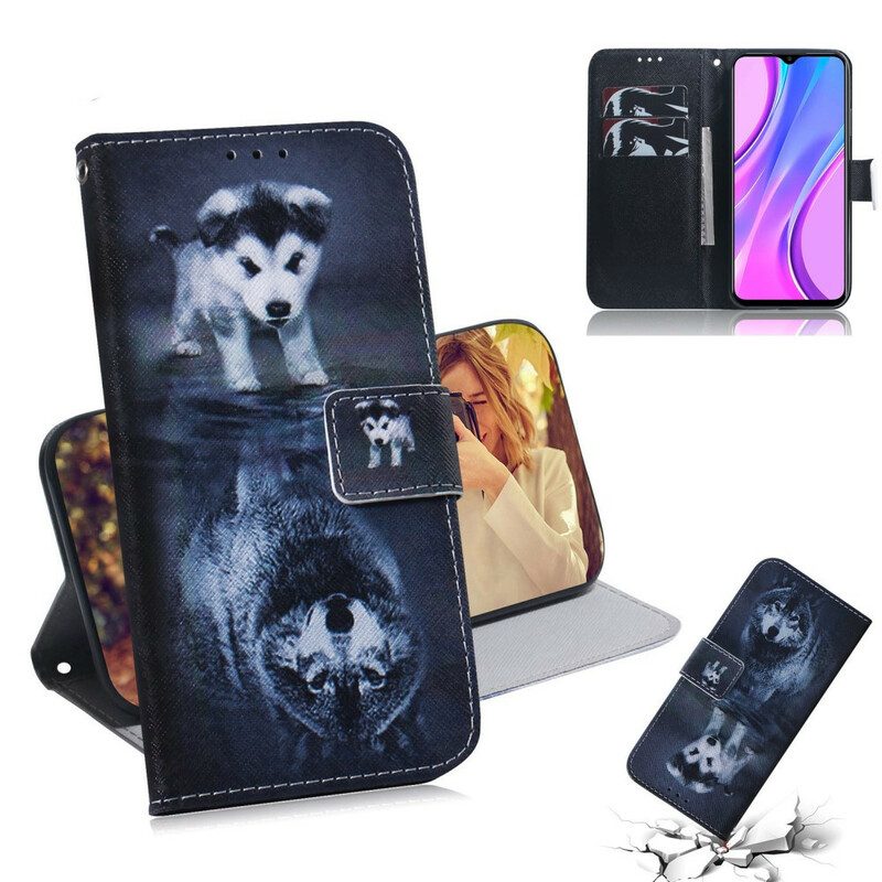 Folio-hoesje voor Xiaomi Redmi 9 Ernesto De Wolf