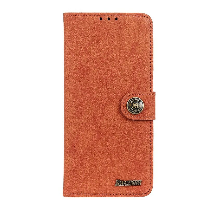 Folio-hoesje voor Xiaomi Redmi 9 Khazneh Retro Splitleer