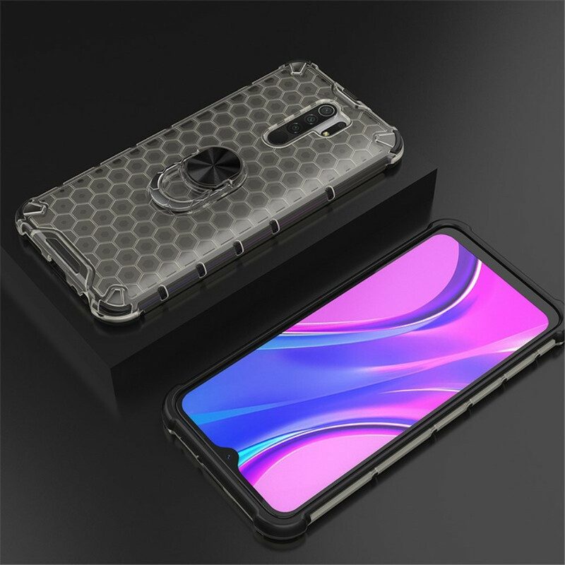 Hoesje voor Xiaomi Redmi 9 Honingraat En Ringstijl