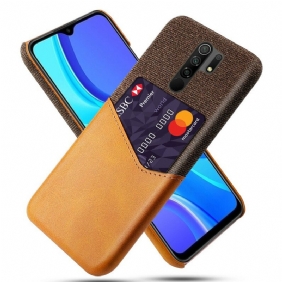 Hoesje voor Xiaomi Redmi 9 Ksq-kaarthouder