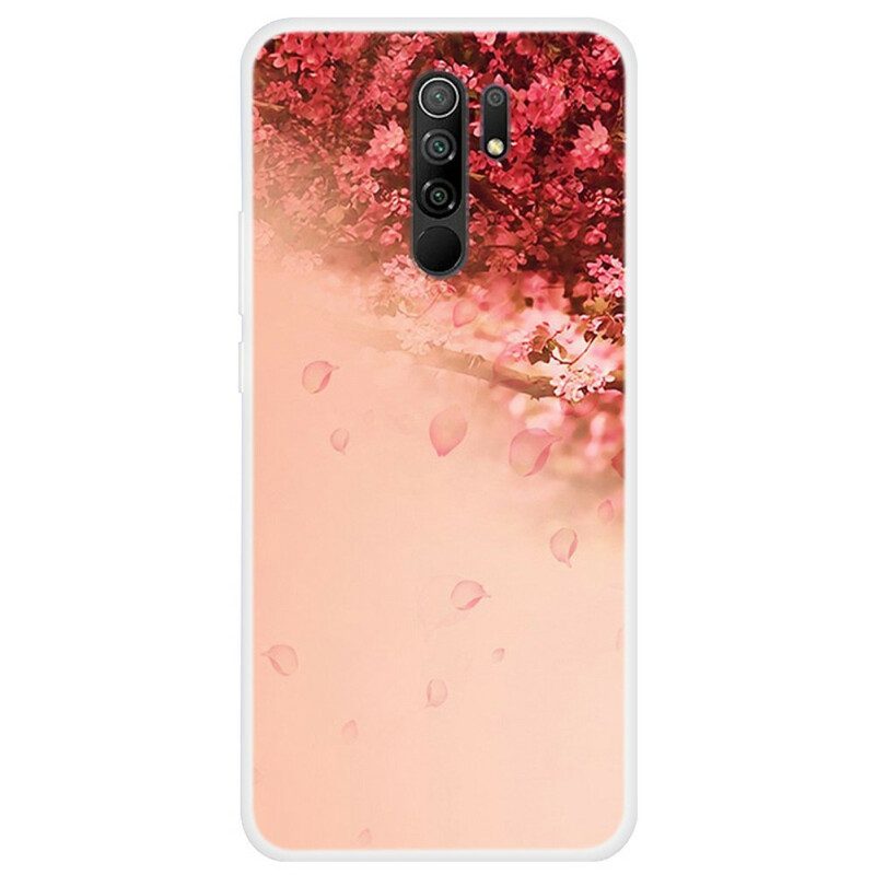 Hoesje voor Xiaomi Redmi 9 Naadloze Romantische Boom