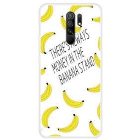 Hoesje voor Xiaomi Redmi 9 Transparant Bananengeld