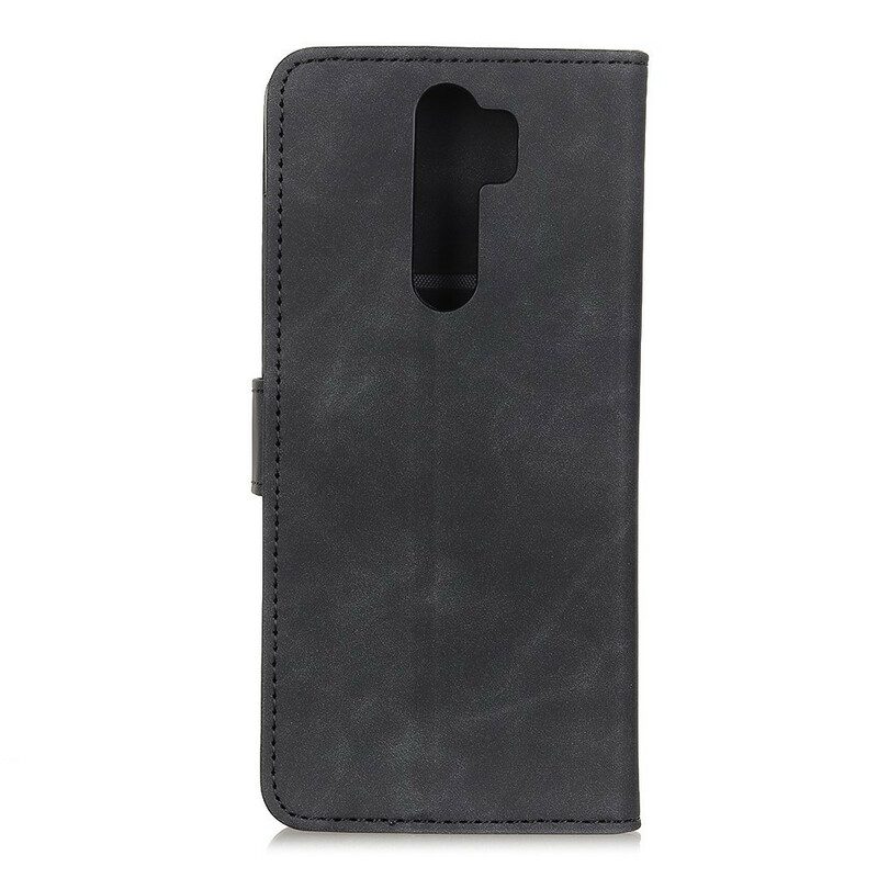 Leren Hoesje voor Xiaomi Redmi 9 Mat Vintage Leereffect Khazneh