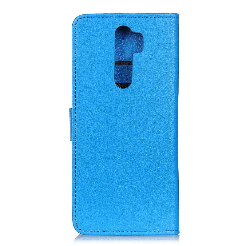 Leren Hoesje voor Xiaomi Redmi 9 Premium Litchi-leereffect