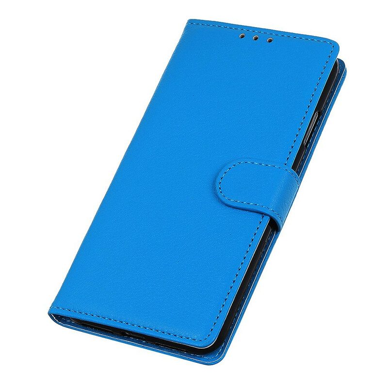 Leren Hoesje voor Xiaomi Redmi 9 Premium Litchi-leereffect