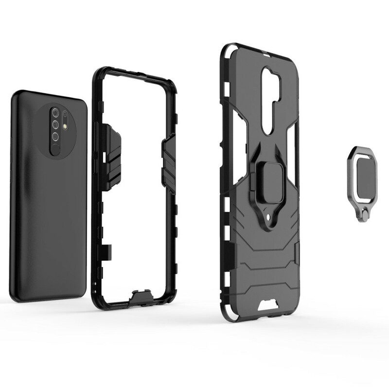 Telefoonhoesje voor Xiaomi Redmi 9 Ringbestendig