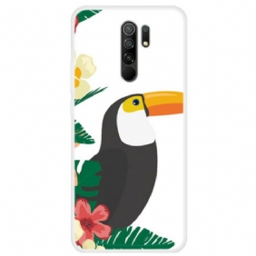 Telefoonhoesje voor Xiaomi Redmi 9 Toekan In De Jungle