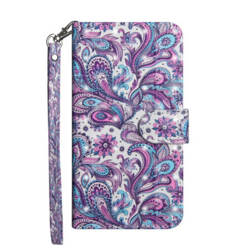 Flip Case voor iPhone 12 Mini Bloemen Patronen