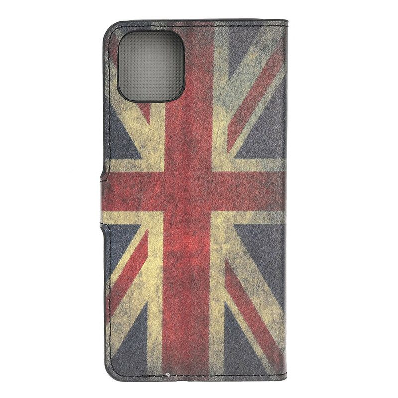 Flip Case voor iPhone 12 Mini Engelse Vlag