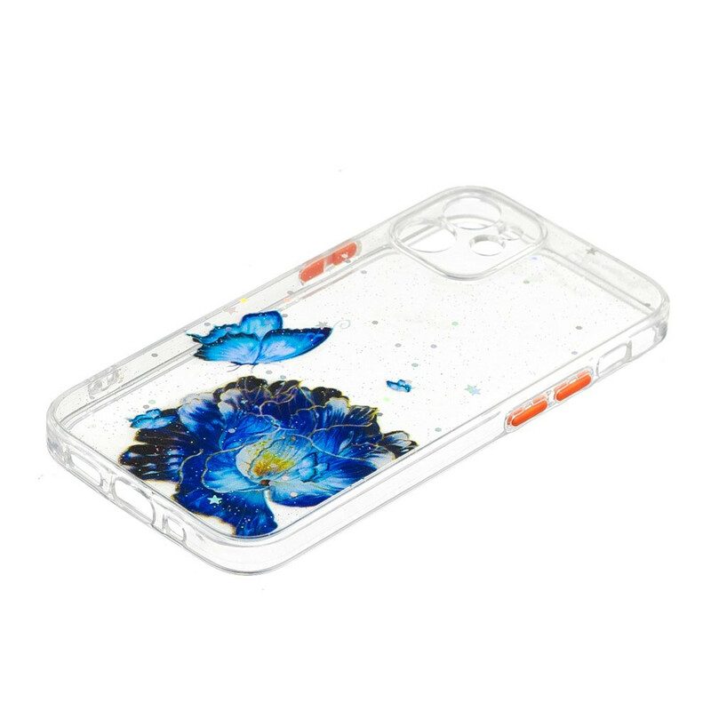 Hoesje voor iPhone 12 Mini Bloemen Vlinderhybride