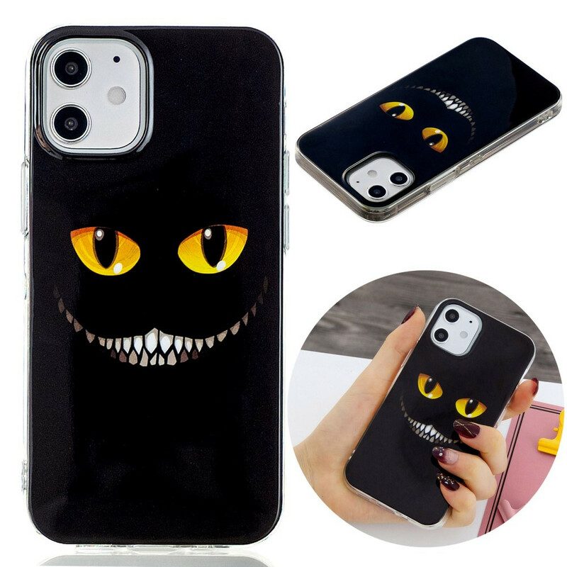 Hoesje voor iPhone 12 Mini Duivelse Kat