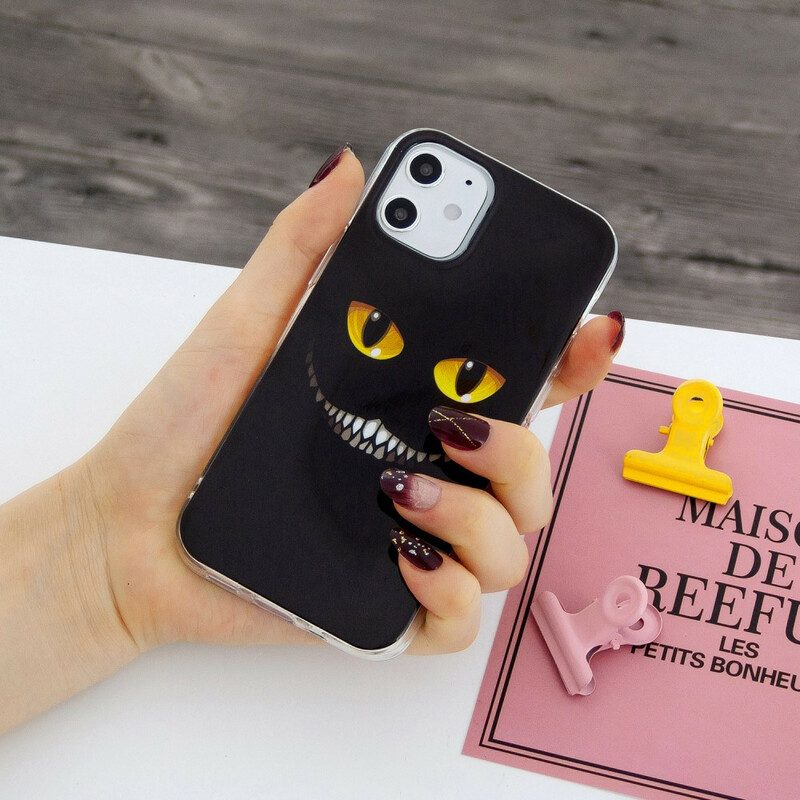 Hoesje voor iPhone 12 Mini Duivelse Kat