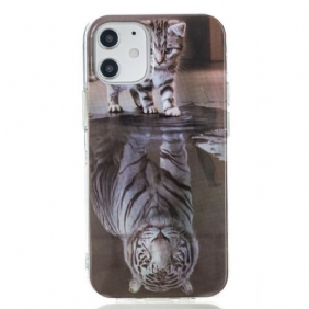 Hoesje voor iPhone 12 Mini Ernest De Tijger