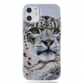 Hoesje voor iPhone 12 Mini Koning Tijger