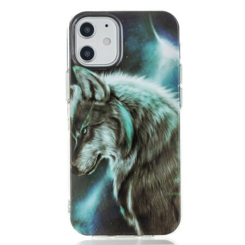 Hoesje voor iPhone 12 Mini Koninklijke Wolf