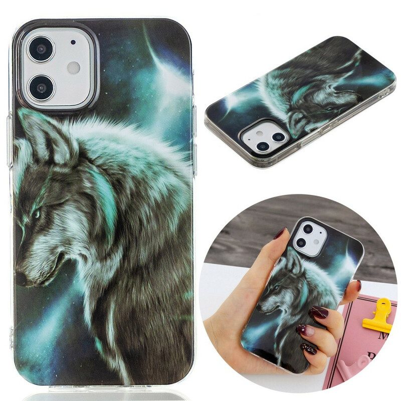 Hoesje voor iPhone 12 Mini Koninklijke Wolf