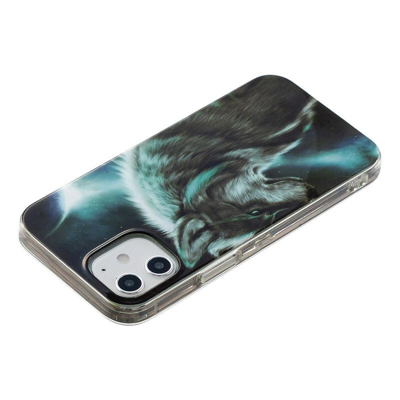 Hoesje voor iPhone 12 Mini Koninklijke Wolf