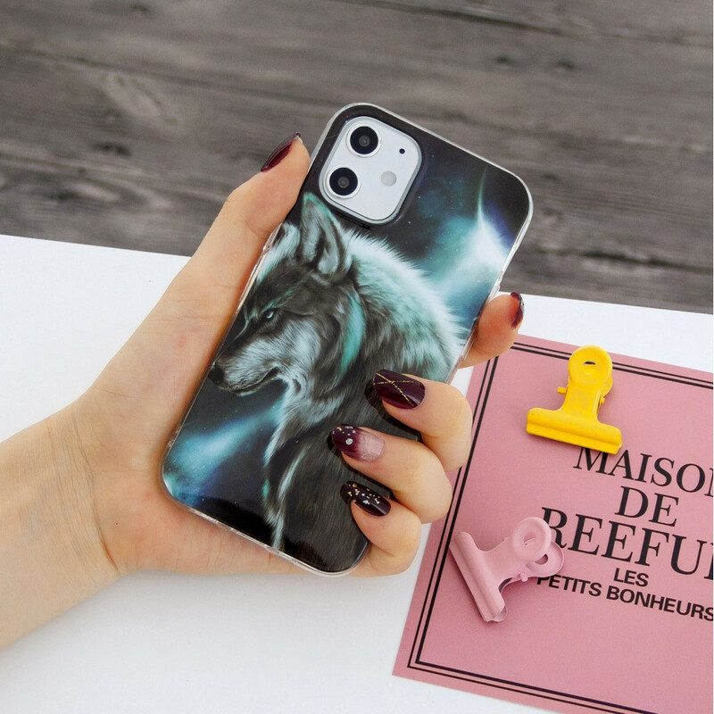 Hoesje voor iPhone 12 Mini Koninklijke Wolf