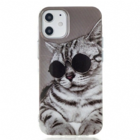 Hoesje voor iPhone 12 Mini Mijn Incognitokatje