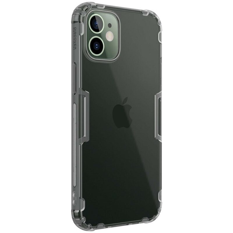 Hoesje voor iPhone 12 Mini Nillkin Transparante Natuur