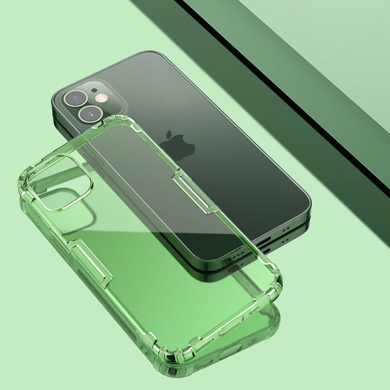 Hoesje voor iPhone 12 Mini Nillkin Transparante Natuur