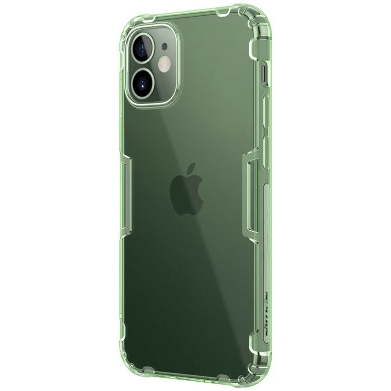 Hoesje voor iPhone 12 Mini Nillkin Transparante Natuur