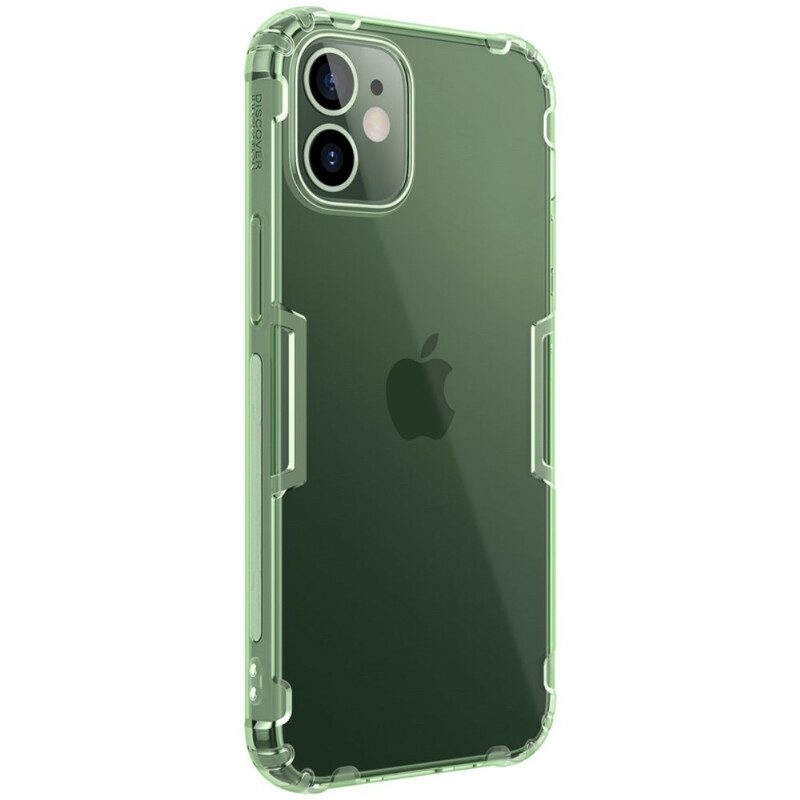 Hoesje voor iPhone 12 Mini Nillkin Transparante Natuur