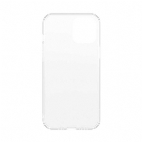 Hoesje voor iPhone 12 Mini Siliconen Met Baseus Gehard Glas