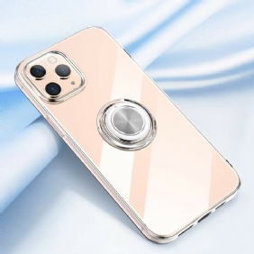 Hoesje voor iPhone 12 Mini Transparant Met Ring-support