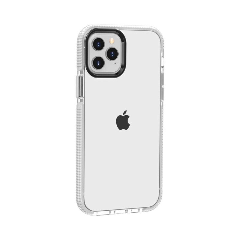 Hoesje voor iPhone 12 Mini Transparante Siliconen Randen