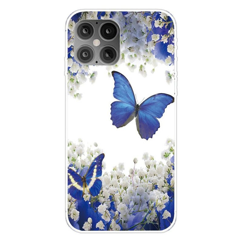 Hoesje voor iPhone 12 Mini Vlinders