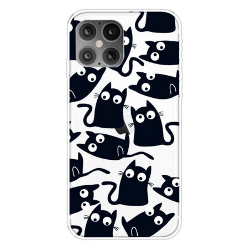 Hoesje voor iPhone 12 Mini Zwarte Muizen