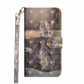 Leren Hoesje voor iPhone 12 Mini Ernest De Tijger