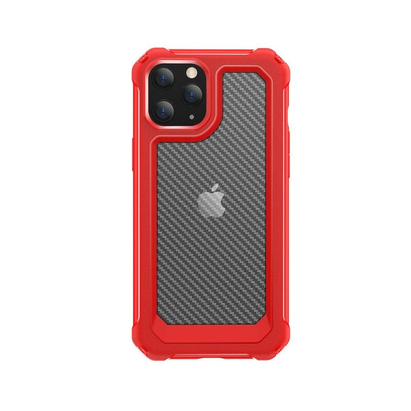 Telefoonhoesje voor iPhone 12 Mini Naadloze Koolstofvezeltextuur