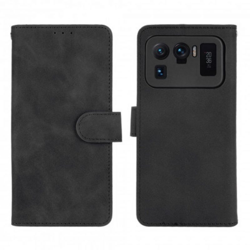 Flip Case voor Xiaomi Mi 11 Ultra Aanraking Van De Huid