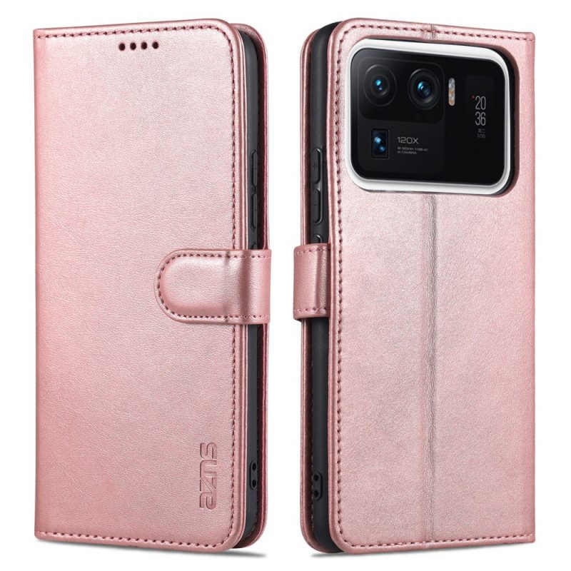 Flip Case voor Xiaomi Mi 11 Ultra Azns Ledereffect