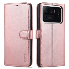 Flip Case voor Xiaomi Mi 11 Ultra Azns Ledereffect