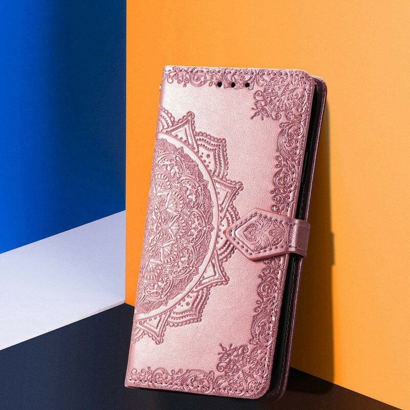 Folio-hoesje voor Xiaomi Mi 11 Ultra Mandala Middeleeuwen