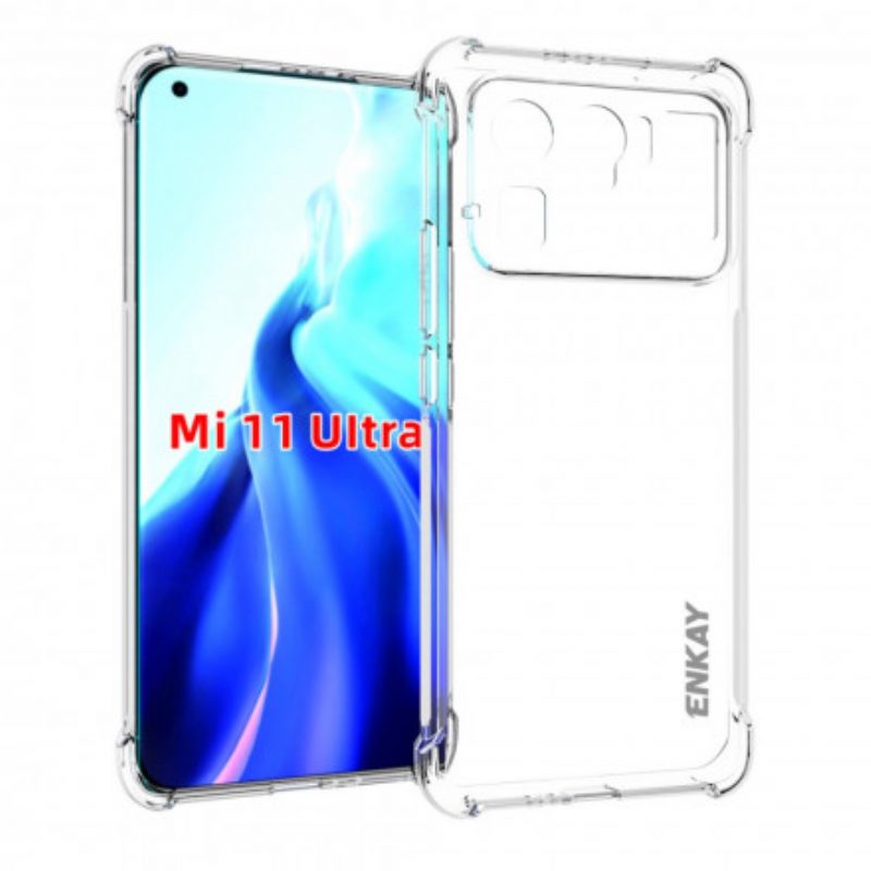 Hoesje voor Xiaomi Mi 11 Ultra Enkay Combo En Gehard Glas