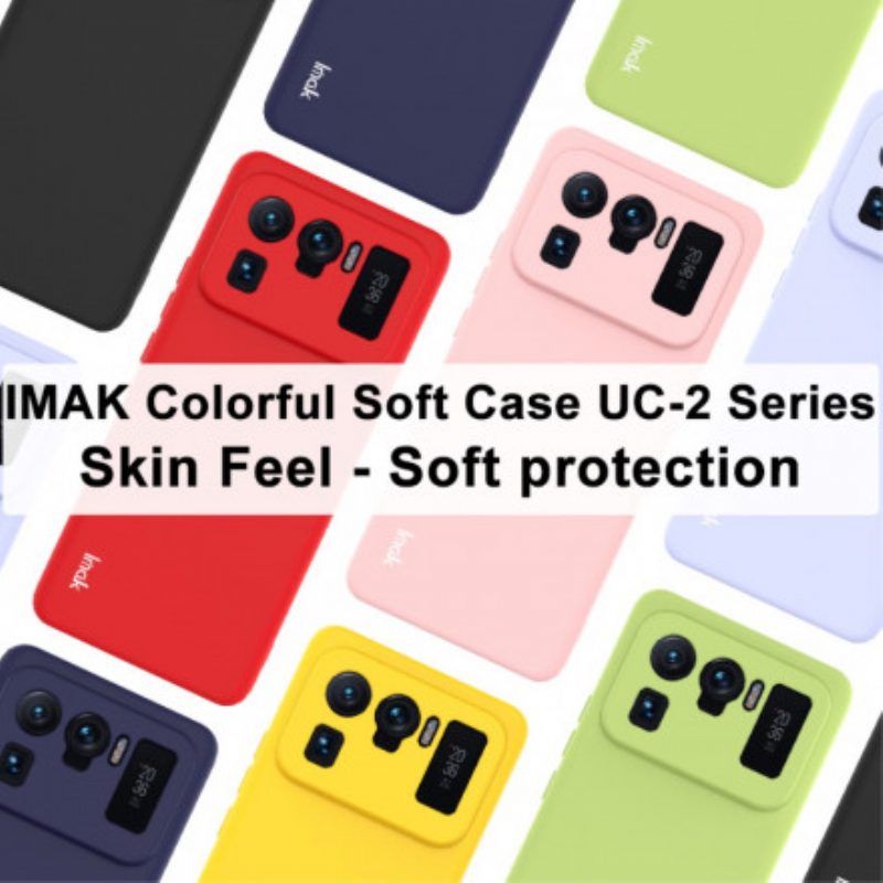 Hoesje voor Xiaomi Mi 11 Ultra Uc-2 Serie Siliconen Mat Imak