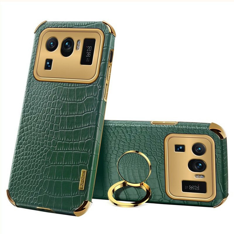 Hoesje voor Xiaomi Mi 11 Ultra X-case Krokodillenleer-effect