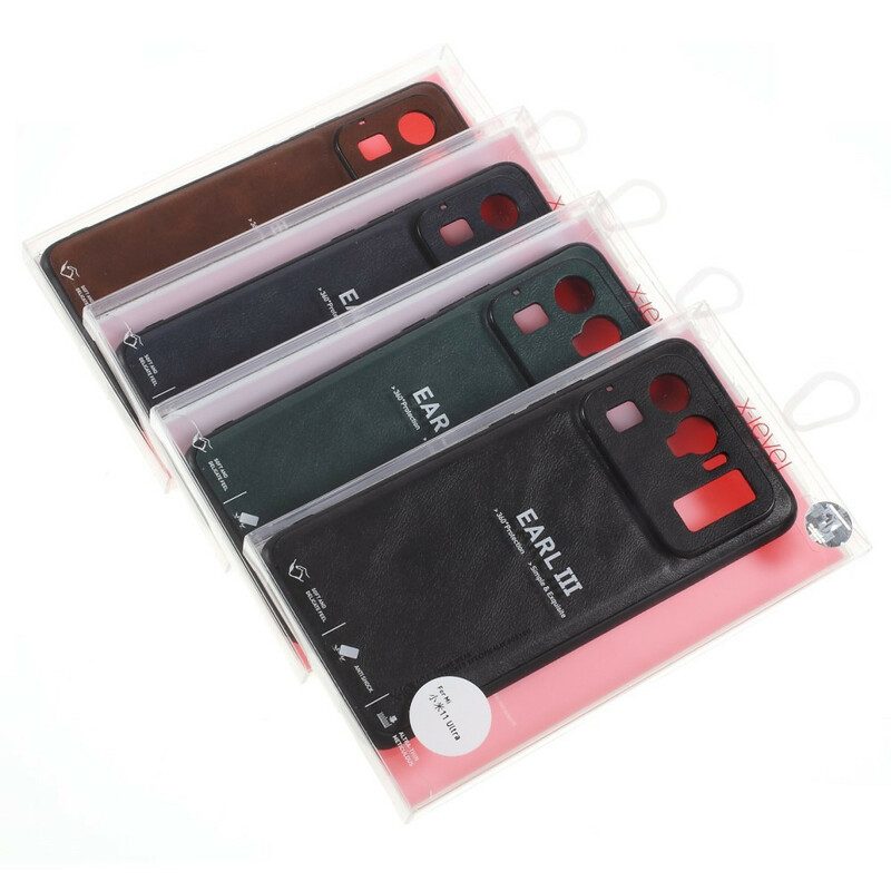 Hoesje voor Xiaomi Mi 11 Ultra X-level Vintage Leereffect