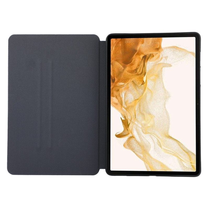 Cover Samsung Galaxy Tab S9 Fe Plus Minimalistisch Bescherming Hoesje