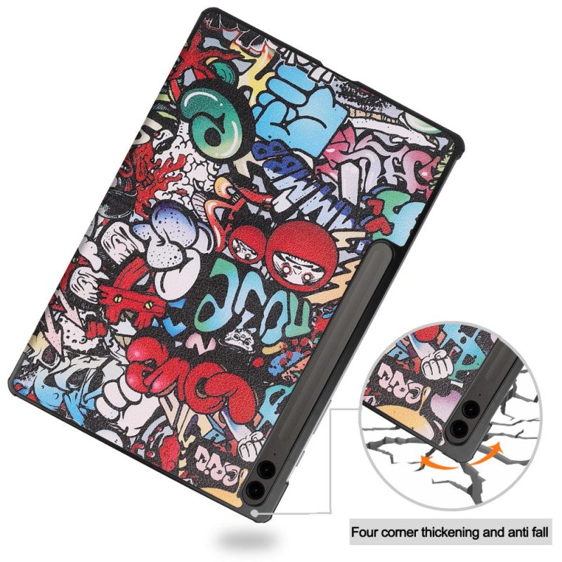 Samsung Galaxy Tab S9 Fe Plus Graffiti-stylushouder