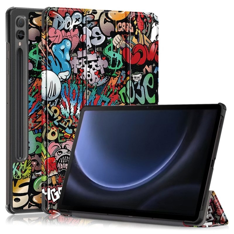 Samsung Galaxy Tab S9 Fe Plus Mooie Graffiti