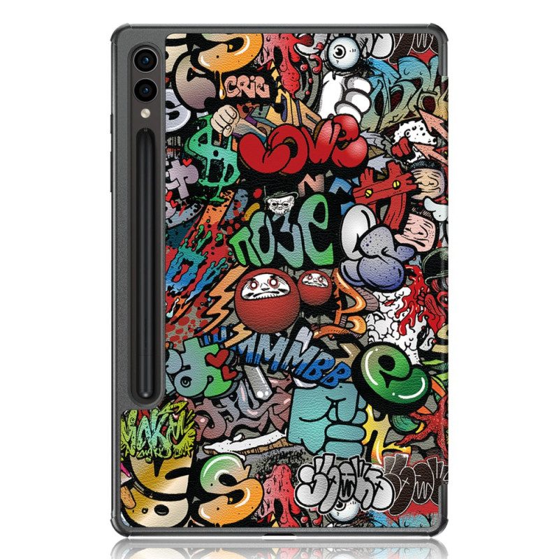 Samsung Galaxy Tab S9 Fe Plus Mooie Graffiti