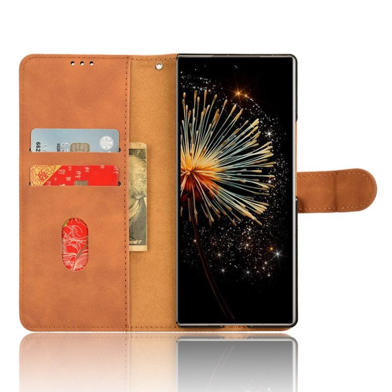 Bescherming Hoesje Xiaomi Mix Fold 3 Suède-effect