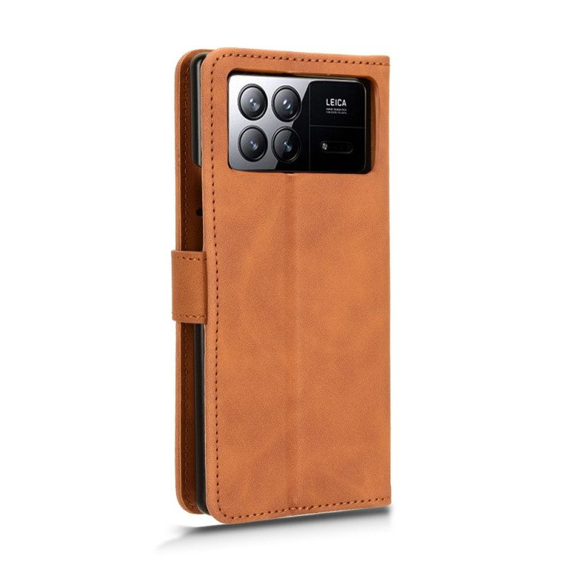 Bescherming Hoesje Xiaomi Mix Fold 3 Suède-effect