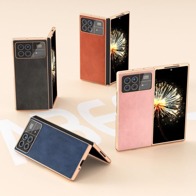 Cover Hoesje Xiaomi Mix Fold 3 Telefoonhoesje Glad Oppervlak