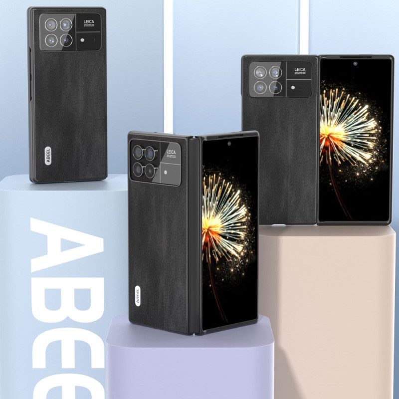 Hoesje Xiaomi Mix Fold 3 Abeel Ledereffect